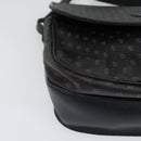FENDI Shoulder Bag PVC Black Auth th6302-9