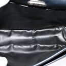 FENDI Shoulder Bag PVC Black Auth th6302-11