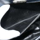 FENDI Shoulder Bag PVC Black Auth th6302-21