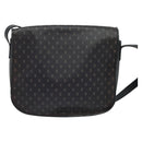 FENDI Shoulder Bag PVC Black Auth th6302-2