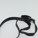 FENDI Shoulder Bag PVC Black Auth th6302-8