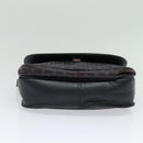 FENDI Shoulder Bag PVC Black Auth th6302-5