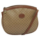 GUCCI Micro GG Supreme Shoulder Bag PVC Beige Gold 007 87 0018 Auth th6303-1