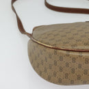 GUCCI Micro GG Supreme Shoulder Bag PVC Beige Gold 007 87 0018 Auth th6303-10