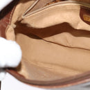 GUCCI Micro GG Supreme Shoulder Bag PVC Beige Gold 007 87 0018 Auth th6303-18