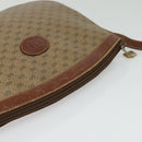 GUCCI Micro GG Supreme Shoulder Bag PVC Beige Gold 007 87 0018 Auth th6303-6