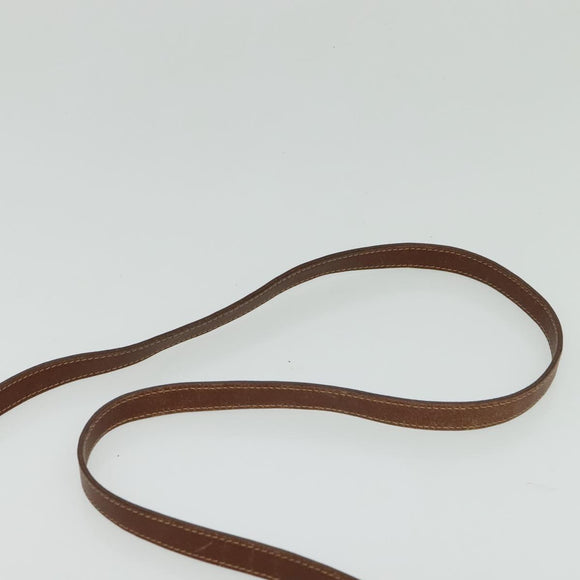 GUCCI Micro GG Supreme Shoulder Bag PVC Beige Gold 007 87 0018 Auth th6303