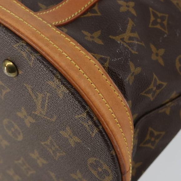 LOUIS VUITTON Monogram Bucket GM Shoulder Bag M42236 LV Auth th6314