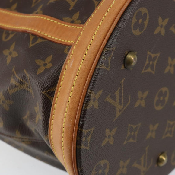 LOUIS VUITTON Monogram Bucket GM Shoulder Bag M42236 LV Auth th6314