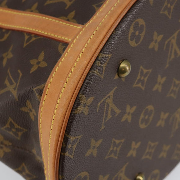 LOUIS VUITTON Monogram Bucket GM Shoulder Bag M42236 LV Auth th6314