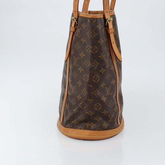 LOUIS VUITTON Monogram Bucket GM Shoulder Bag M42236 LV Auth th6314