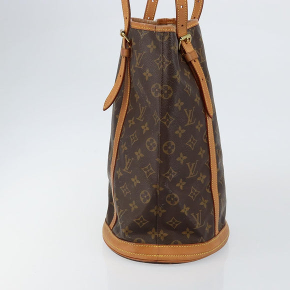 LOUIS VUITTON Monogram Bucket GM Shoulder Bag M42236 LV Auth th6314