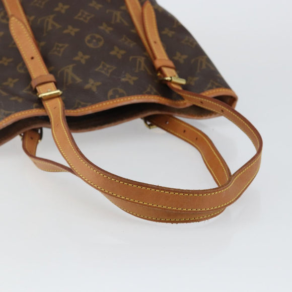 LOUIS VUITTON Monogram Bucket GM Shoulder Bag M42236 LV Auth th6314
