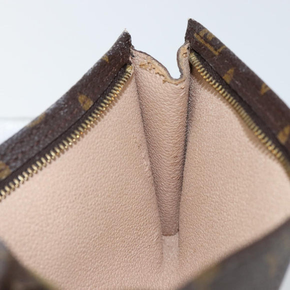 LOUIS VUITTON Monogram Bucket GM Accessory Pouch LV Auth th6315