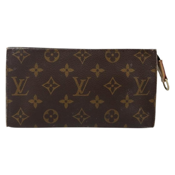 LOUIS VUITTON Monogram Bucket GM Accessory Pouch LV Auth th6315