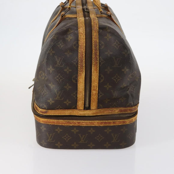 LOUIS VUITTON Monogram Sac Sports Boston Bag M41444 LV Auth th6318