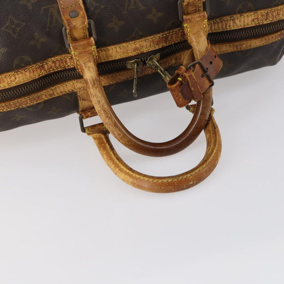 LOUIS VUITTON Monogram Sac Sports Boston Bag M41444 LV Auth th6318
