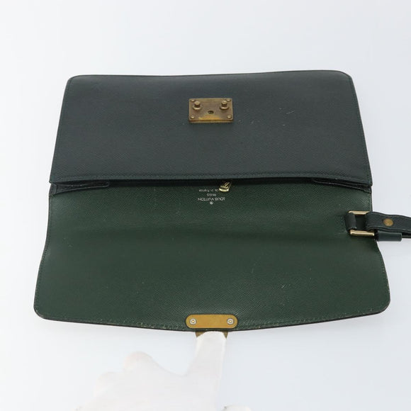 LOUIS VUITTON Taiga Pochette Kourad Clutch Bag Epicea M30194 LV Auth th6319