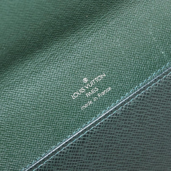 LOUIS VUITTON Taiga Pochette Kourad Clutch Bag Epicea M30194 LV Auth th6319