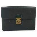 LOUIS VUITTON Taiga Pochette Kourad Clutch Bag Epicea M30194 LV Auth th6319-13