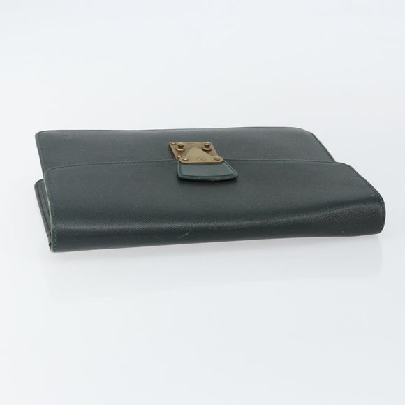 LOUIS VUITTON Taiga Pochette Kourad Clutch Bag Epicea M30194 LV Auth th6319