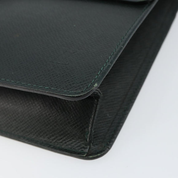 LOUIS VUITTON Taiga Pochette Kourad Clutch Bag Epicea M30194 LV Auth th6319