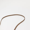 GUCCI GG Plus Supreme Shoulder Bag PVC Leather Beige Gold Auth th6320-9