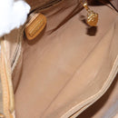 GUCCI Micro GG Supreme Hand Bag PVC Beige Gold 000 39 0158 Auth th6321-11