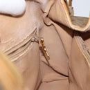 GUCCI Micro GG Supreme Hand Bag PVC Beige Gold 000 39 0158 Auth th6321-20