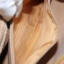 GUCCI Micro GG Supreme Hand Bag PVC Beige Gold 000 39 0158 Auth th6321-23