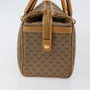 GUCCI Micro GG Supreme Hand Bag PVC Beige Gold 000 39 0158 Auth th6321-4