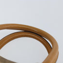 GUCCI Micro GG Supreme Hand Bag PVC Beige Gold 000 39 0158 Auth th6321-14