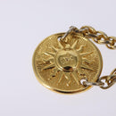 Gianni Versace Hand Bag Leather 2way Yellow Gold Auth th6323-10