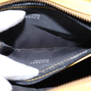 Gianni Versace Hand Bag Leather 2way Yellow Gold Auth th6323-22