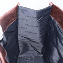 BURBERRY Nova Check Hand Bag Canvas Beige Silver Auth th6326-18