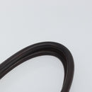 BURBERRY Nova Check Hand Bag Canvas Beige Silver Auth th6326-8