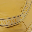 BURBERRY Blue Label Tote Bag Leather Yellow Auth th6327-14
