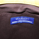 BURBERRY Blue Label Tote Bag Leather Yellow Auth th6327-11