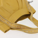 BURBERRY Blue Label Tote Bag Leather Yellow Auth th6327-7