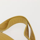 BURBERRY Blue Label Tote Bag Leather Yellow Auth th6327-9