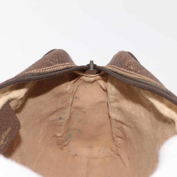 GUCCI GG Supreme Web Sherry Line Clutch Bag PVC Beige 156 01 012 Auth th6330