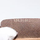 GUCCI GG Supreme Web Sherry Line Clutch Bag PVC Beige 156 01 012 Auth th6330-12