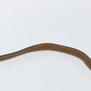 GUCCI GG Plus Supreme Shoulder Bag PVC Leather Beige Gold Auth th6331-8