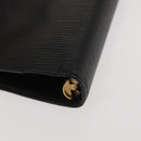 LOUIS VUITTON Epi Agenda MM Day Planner Cover Black R20042 LV Auth th6334-17