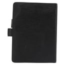 LOUIS VUITTON Epi Agenda MM Day Planner Cover Black R20042 LV Auth th6334-2