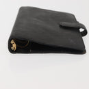 LOUIS VUITTON Epi Agenda MM Day Planner Cover Black R20042 LV Auth th6334-6