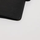 LOUIS VUITTON Epi Agenda MM Day Planner Cover Black R20042 LV Auth th6334-15