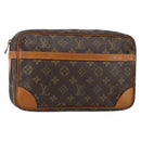 LOUIS VUITTON Monogram Compiegne 28 Clutch Bag M51845 LV Auth th6336-1