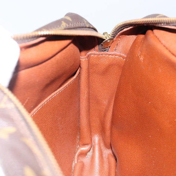 LOUIS VUITTON Monogram Compiegne 28 Clutch Bag M51845 LV Auth th6336