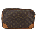 LOUIS VUITTON Monogram Compiegne 28 Clutch Bag M51845 LV Auth th6336-2
